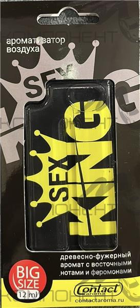 Ароматизатор подвесной гелевый Contex SEX KING