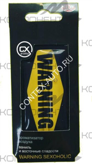 Ароматизатор подвесной гелевый Contex WARNING SEXOHOLIC
