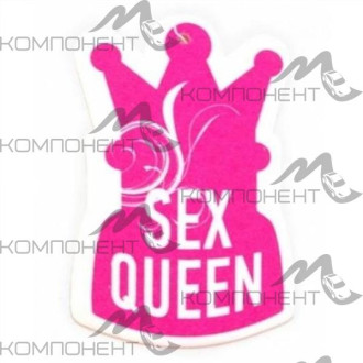 Ароматизатор подвесной картонный Contex  SEX QUEEN (Ocean Sweet)