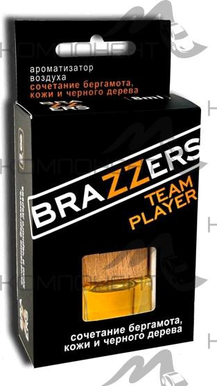 Ароматизатор подвесной Contex BRAZZERS Бергамот и кожа флакон 8мл