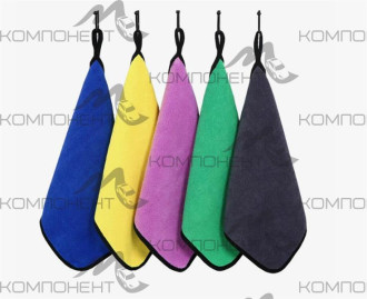 Салфетка микрофибра 30*30 двусторонняя