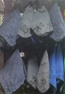 Салфетка микрофибра 30*30 марки машин в асс-те