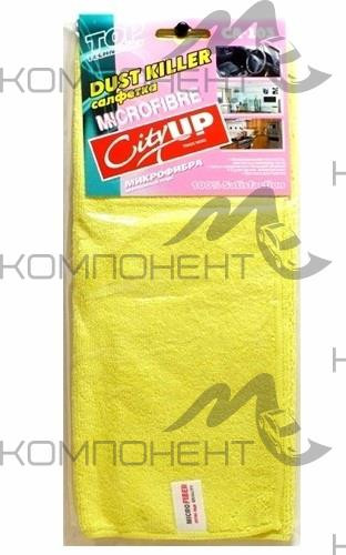 Салфетка микрофибра 35*40 City UP DUST KILLER (1шт)