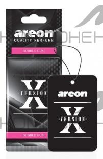 Ароматизатор подвесной картонный AREON X-VERSION Babble Gum Бабл-гам