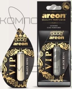 Ароматизатор подвесной гелевый AREON LIQUID VIP Black King 5мл
