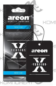 Ароматизатор подвесной картонный AREON X-VERSION New Car Новая машина