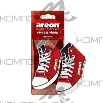 Ароматизатор подвесной картонный AREON FRESH WAVE DRY Cherry Вишня