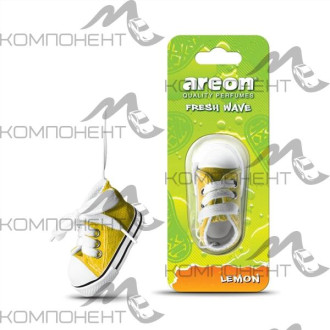 Ароматизатор подвесной гелевый AREON FRESH WAVE Lemon Лимон