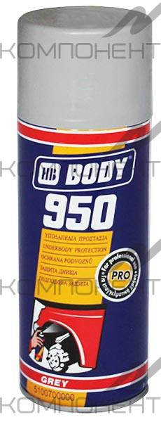 Антигравий BODY 950 серый 400 мл