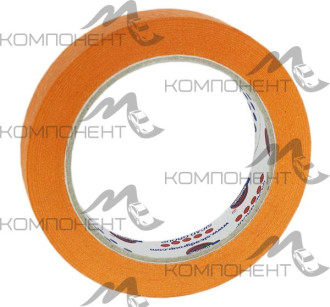 Лента малярная 19мм * 40м EUROCEL MSK 6267 (оранж)