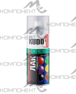 Лак акриловый универсальный глянцевый KUDO 520 мл