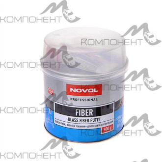 Шпатлевка NOVOL стекловолокнистая 0,6кг