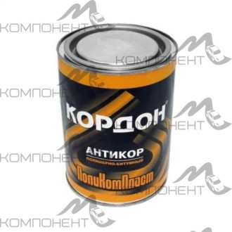 Мастика полимерно-битумная "КОРДОН" 1кг