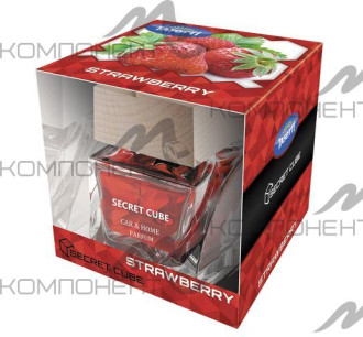 Ароматизатор на панель TASOTTI SECRET CUBE strawberry 50мл
