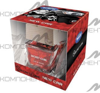 Ароматизатор на панель TASOTTI SECRET CUBE new car 50мл