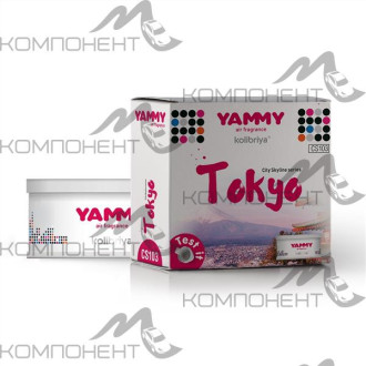 Ароматизатор меловой сити "Yammy"  баночка "TOKYO"