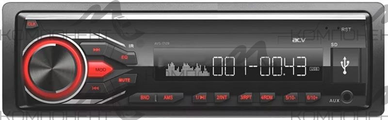 Автомагнитола ACV AVS 1712 R CD ресивер