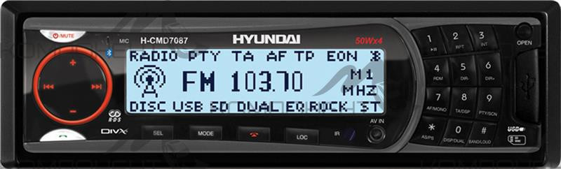 Автомагнитола Hyundai DVD H-CMD 7087