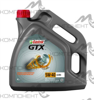 Castrol GTX 5W40 A3/B4 SM/CF синт 4л