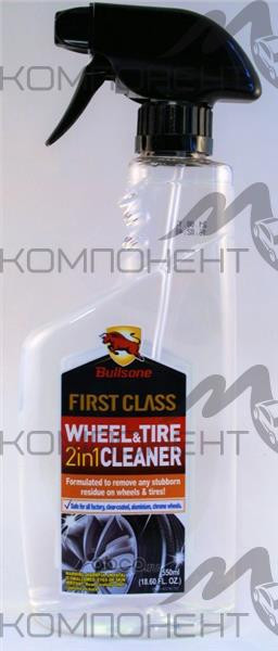 Очиститель дисков и шин First Class Wheel & Tire Cleaner 2 in 1 Bullsone 550мл