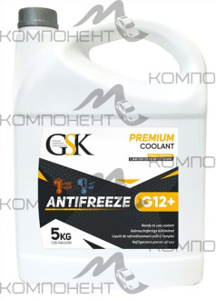 Антифриз GSK G-12+ (желтый) 5кг