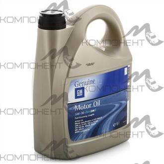 GM Genuine Dexos2 5W30 SN/CF C3 синт 5л