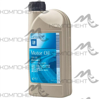 GM Genuine Dexos2 5W30 SN/CF C3 синт 1л