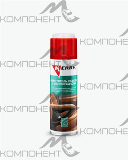 Очиститель салона, велюра пенный 650 мл щетка на крышке KERRY