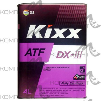 Kixx ATF DX-III синт 4л мет