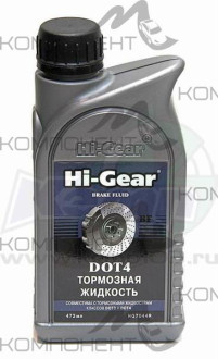 Жидкость тормозная DOT 4 HG 473 мл