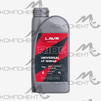 LAVR МОТО RIDE UNIVERSAL 4Т 10W40 SM п/с 1л