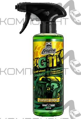 Очиститель покрышек и колесных дисков 473мл G11 LERATON триггер