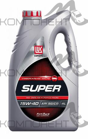 ЛУКОЙЛ СУПЕР 15W40 API SG/CD мин 4л