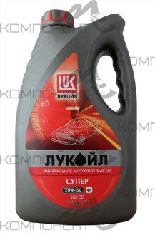 ЛУКОЙЛ СУПЕР 20W50 API SG/CD мин 4л