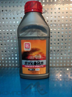Жидкость тормозная ЛУКойл DOT-4 455 гр