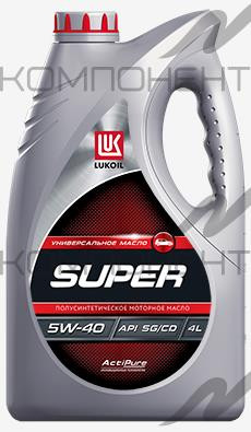 ЛУКОЙЛ СУПЕР 5W40 API SG/CD п/с 4л