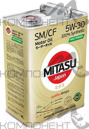 MITASU MOLY-TRiMER 5W30 API SM/CF синт 4л