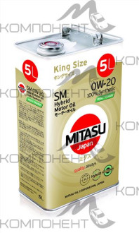 MITASU HYBRID MOLY-TRiMER 0W20 API SM синт 5л