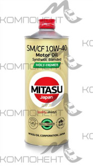 MITASU MOLY-TRiMER 10W40 API SM/CF п/с 1л