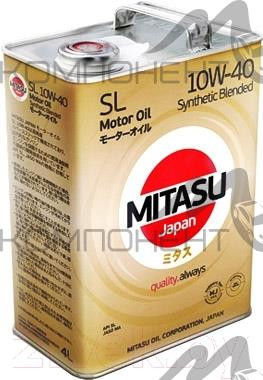 MITASU MOTOR OIL 10W40 API SL/CF п/с 4л