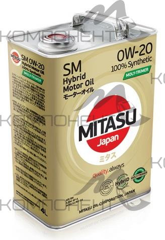 MITASU HYBRID MOLY-TRiMER 0W20 API SM синт 4л