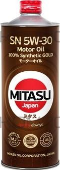MITASU GOLD 5W30 API SN ILSAC GF-5 синт 1л