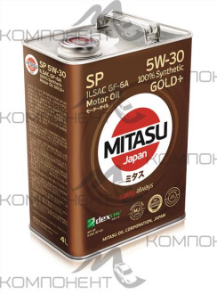 MITASU GOLD PLUS 5W30 API SP ILSAC GF-6A синт 4л