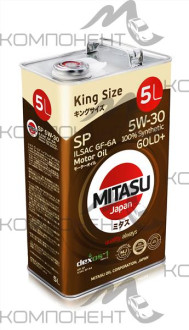 MITASU GOLD PLUS 5W30 API SP ILSAC GF-6A синт 5л