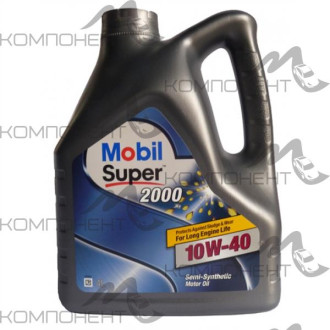 Mobil Super 2000 X1 10W40 API SL/CF ACEA A3/B3 п/с 4л
