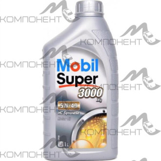 Mobil Super 3000 X1 5W40 API SN/CF ACEA А3/В4 синт 1л