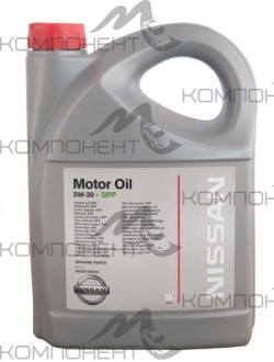 NISSAN MOTOR OIL 5W30 SL/CF A5/B5 синт 5л EUR