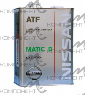 NISSAN ATF Matic Fluid D для АКПП 4л