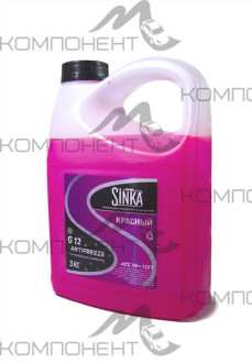 Антифриз SINKA G-12 (красный) 3кг