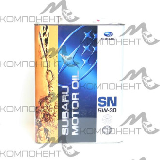 SUBARU MOTOR OIL 5W30 SN мин 4л